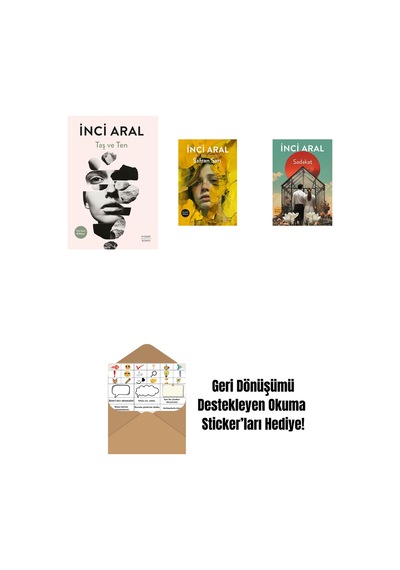 Taş Ve Ten + Safran Sarı + Sadakat + Okuma Sticker'ları