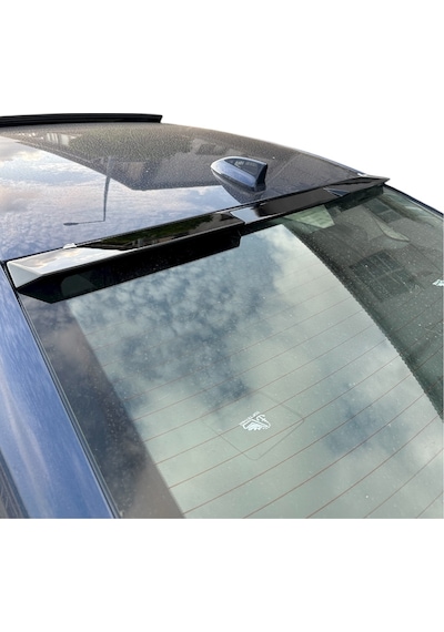Honda Civic 2022 Fe1 Cam Üstü Spoiler Rs Yarasa Model Pianoblack Boyalı İthal Abs Plastik