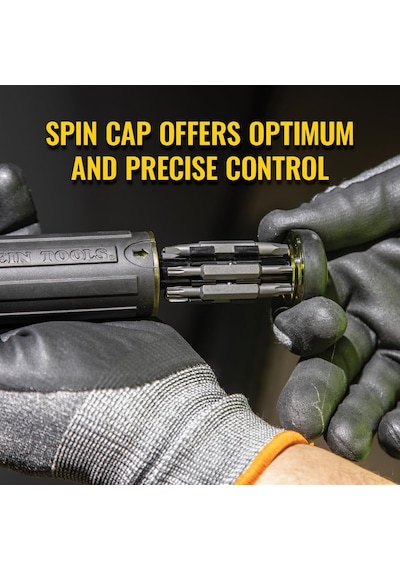 Klein Tools 32305 Çok Uçlu Cırcırlı Tornavida, 15'ı 1 Arada Alet,