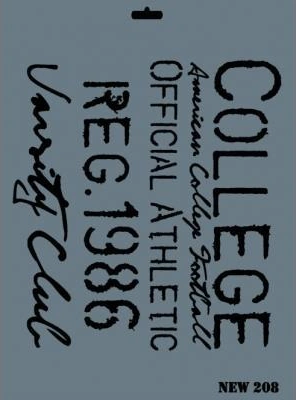 Rich New Seri N-208 Stencil 35x25 Cm - Uxfo-289330 Renkli