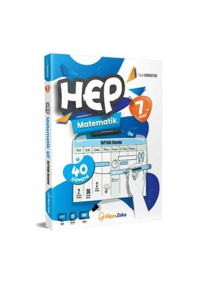 2027. Sınıf Haftalık Hep Matematik 40 Deneme| Yusuf Karakoyun