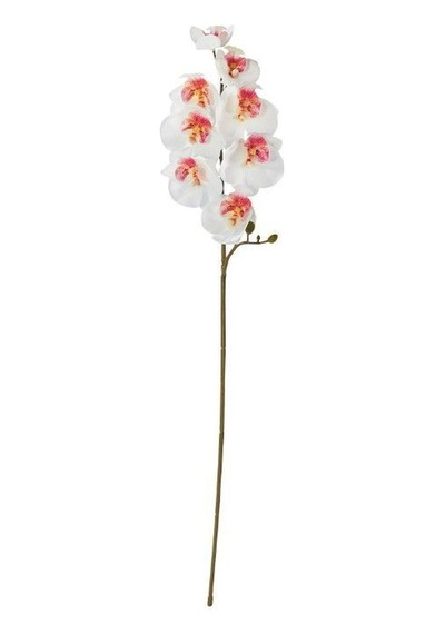 Ikea Smycka Yapay Orkide Dalı 60 Cm Beyaz Kırmızı Sarı Beyaz - Kırmızı - Sarı