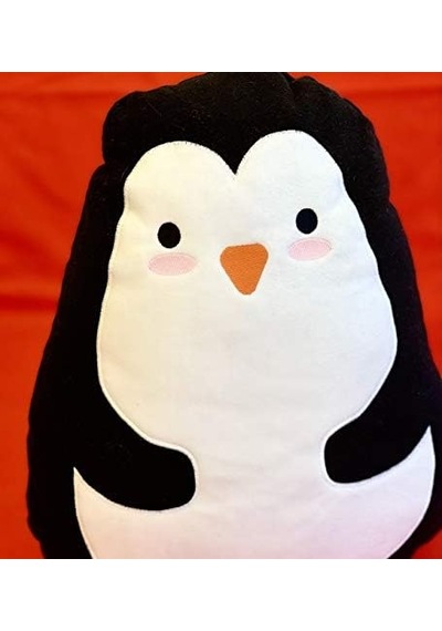 Peluş Penguen Tasarımlı Yastık