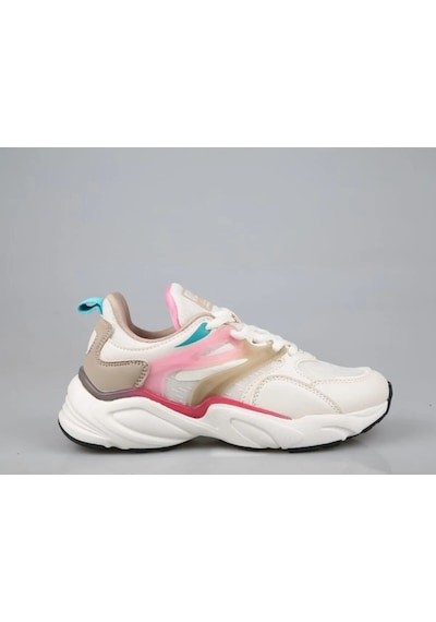 Jump 30905 Phlon Hafif Taban Bağcıklı Unisex Sneakers Bej Bej
