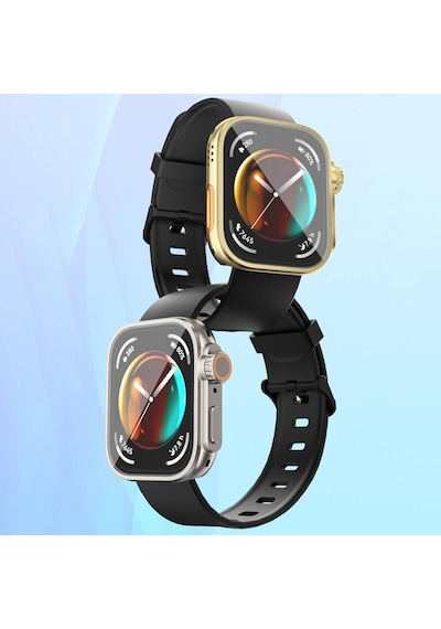 Huawei Watch Fit 3 Watch Ultra Görünümlü Kasa Dönüştürücü Ekran Koruyucu 33