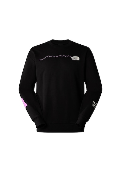 The North Face U Nse Graphic Crew Unisex Günlük Sweatshirts Nf0a87f4jk31 Siyah Nf0a87f4jk31