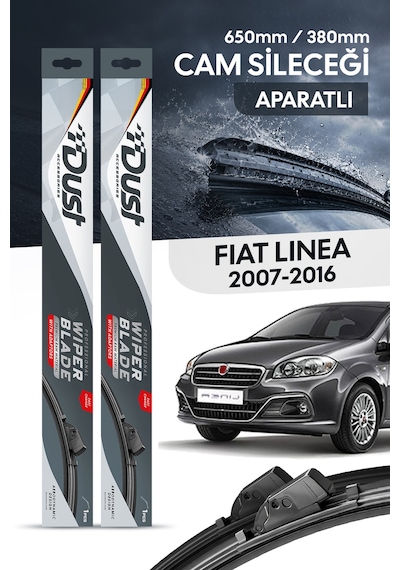 Fiat Linea 2007-2016 Uyumlu Silecek Takımı 650mm/380mm S7
