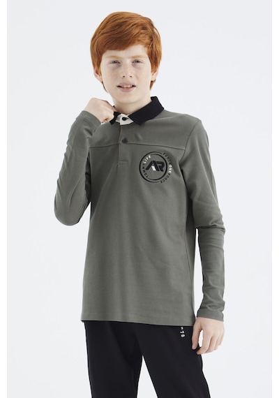 Tommylife Tommy Life Çağla Polo Yaka Erkek Çocuk T-shirt - 11172 Çağla Yeşili