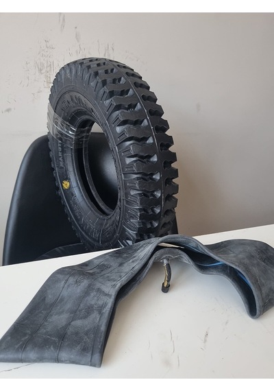 Maruti Tyres 400-8 Tubetype Motorsiklet/sepet Lastiği+ İç Lastik Set Powerlugset1