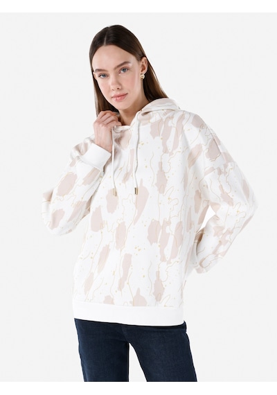 Colin's Colins Beyaz Kadın Sweatshirt Cl1067318 Q1.v1 Ofw Beyaz