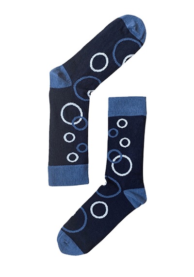 The Socks Company 5'li Desenli Erkek Çorap Set Çok Renkli