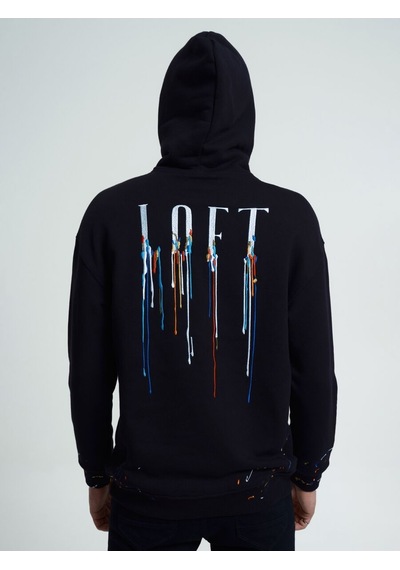 LOFT Relax Fit Erkek Sweatshirt Lf2034198 Q1.v1 Siyah