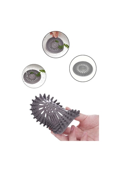 Süzgeçli Silikon Lavabo Ve Küvet Tıkacı Yuvarlak Lavabo Tıkacı Süzgeç Banyo Tıpa Banyo Süzgeç 1 Adet Diğer