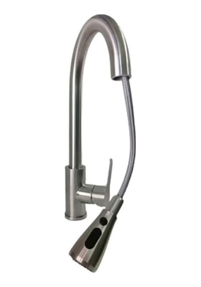 Fleko 304 Paslanmaz Çelik Spiralli Mutfak Bataryası Inox