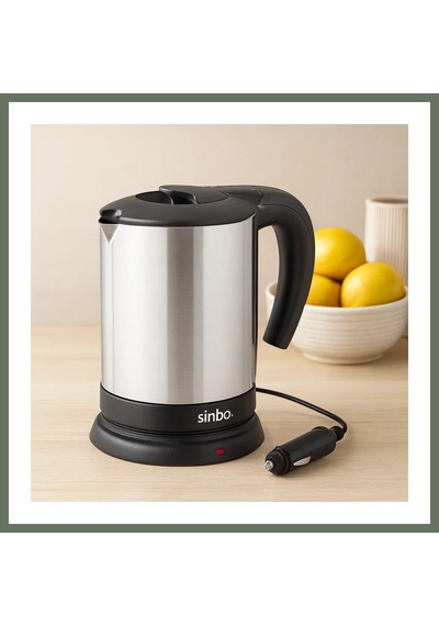Bezos Araç İçi Kettle 24v 0.8l Paslanmaz Çelik 200w Bezos1
