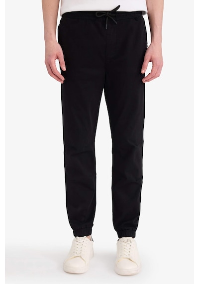 Defacto Jogger Fit Beli Bağcıklı Üç Cepli Pantolon F4680ax25aubk81 Siyah