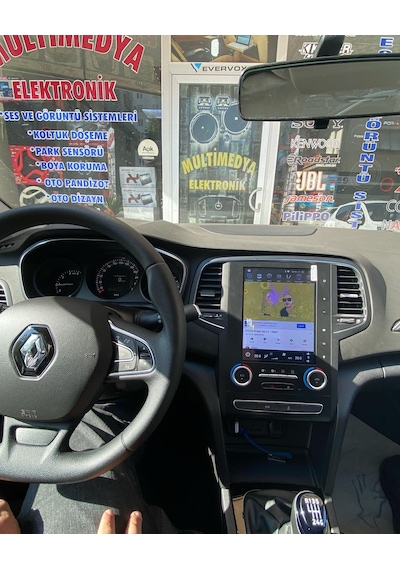 RENAULT MEGANE 4  2016 2019 MULTİMEDYA NAVİGASYON ANDROİD FOR-X