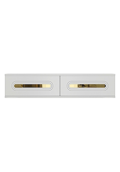 Tda1220bg - Rany120 Duvara Montaj Tv Stand, Tv Rafı, Tv Sehpası Beyaz - Gold 120cm Tda1220bg - Rany120 Duvara Montaj Tv Stand, Tv Rafı, Tv Sehpası Beyaz - Gold 120cm