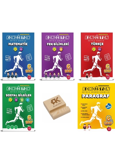 Newton 6. Sınıf Kondisyon Matematik Fen Türkçe Sosyal Ve Paragraf Haftalık Denemeler 5li Set
