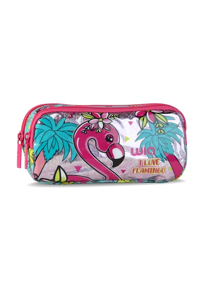 Wia Flamingo Kız Çocuk Kalemlik Turkuaz-pembe