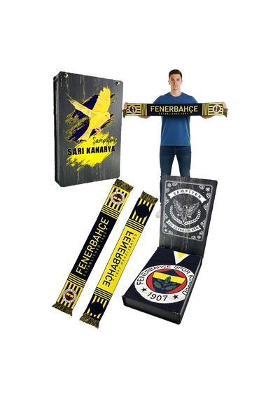 Fenerium Fenerbahçe Unısex Fenerbahçe Establıshed 1907 Do Uv Kutu Sarı - Lacivert