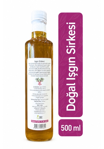 Doğal Fermente Işgın Sirkesi 500 Ml