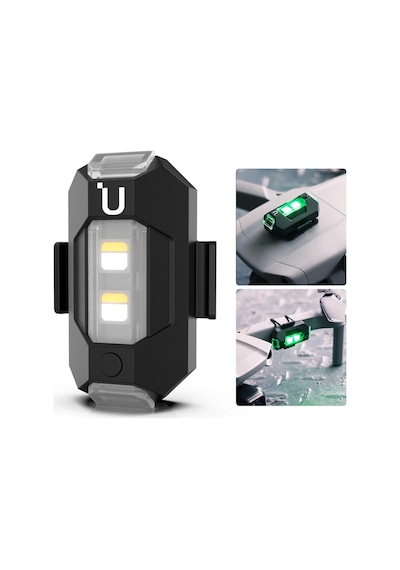 Optana RGB Kablosuz Şarjlı Mini Çakar Led Lamba 1 Adet