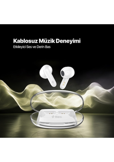 Airbeat Glace Gerçek Kablosuz Tws Bluetooth Kulaklık- 2km170
