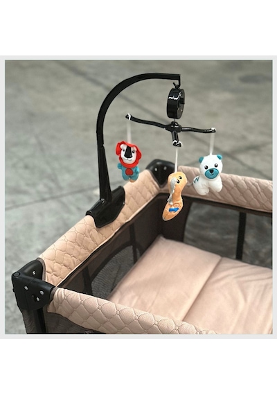 Holmer Maxi Comfort Coolstyle Anne Yanı Deluxe Kumaş Premium Dönenceli Oyun Parkı