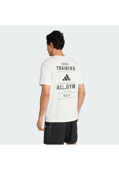 Adidas Jm8976 M Tr Cat G T Clımacool Category Training Graphic Erkek Tshırt Ekru