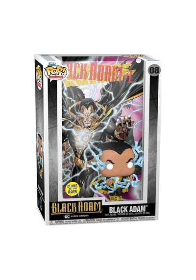 Black Adam 08 Pop Comic Covers /vinyl Figure - Glow In The Dark Figür