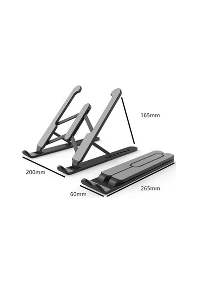 Katlanabilir Yükseklik Ayarlı Telefon Tablet Standı, Beyaz