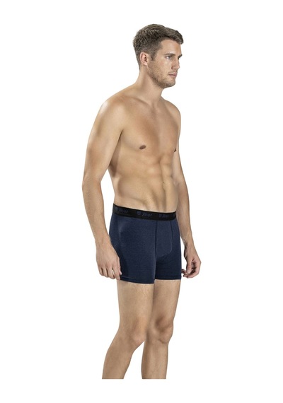 Jiber Erkek Lacivert Modal Pamuklu Boxer 321-Lacivert