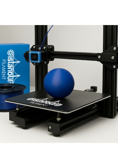 İstanbul Filament 3d Baskı Pla Filament Lacivert Renk 1 Kg Ø 1,75mm 0,05 Mm Bambu Lab Uyumlu 1.75mm