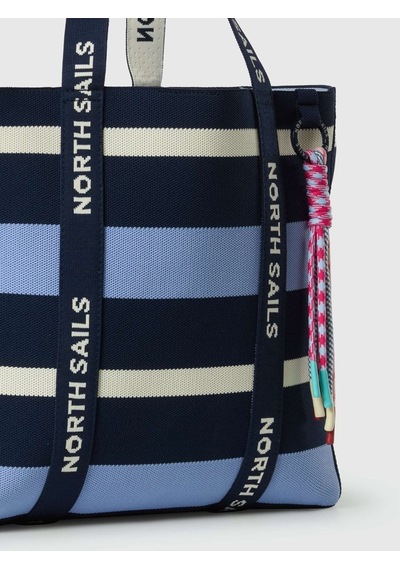 North Sails Kadın Şehir Seyahat Çantası-33461 Lacivert-mavi-beyaz