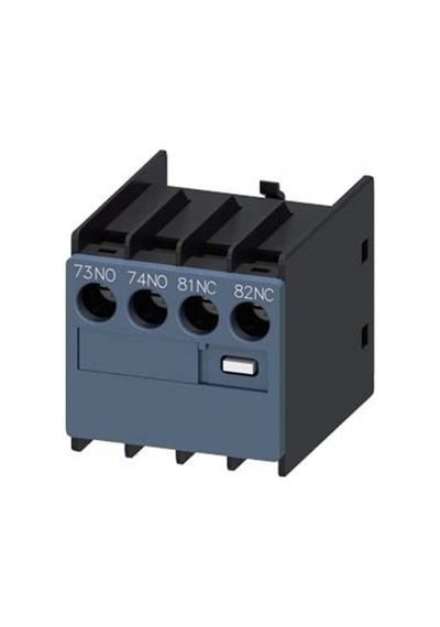 Siemens 3Rh2911-1La11 Yardımcı Kontak Blokları- 3Rt2 Üzerine Takılabilen Tipler- Boy:S00 Ve S0 1No 1Nc
