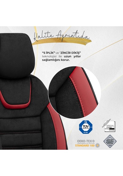 Otom Iconic Design Ekstra Destekli Oto Koltuk Kılıfı 550061877