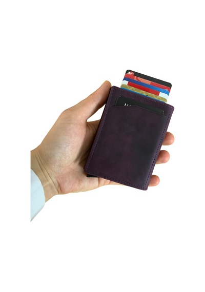 Modica Pescol - Hakiki Deri RFID Korumalı Mekanizmalı Kartlık/Cüzdan Modica Pescol - Hakiki Deri RFID Korumalı Mekanizmalı Kartlık/Cüzdan