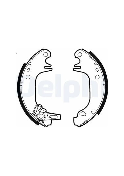 Citroen Saxo Arka Fren Balatasi 1996-2004 Delphı Ls1423