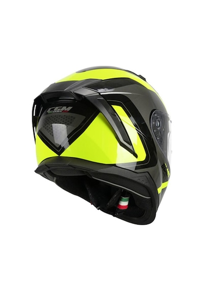 Cgm 311R Blast Race Kapalı Kask Sarı Siyah