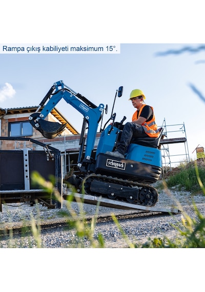 Scheppach Mini Ekskavatör Exc815