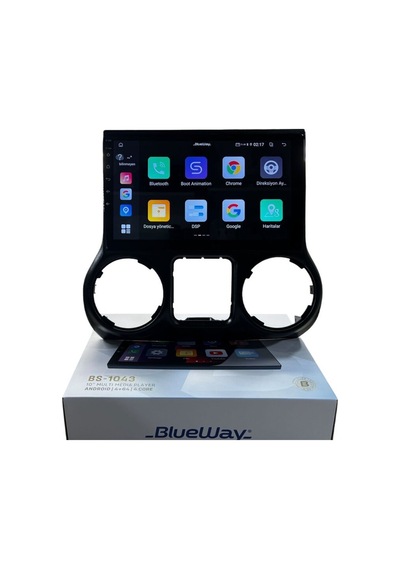 Jeep Wrangler - Rubıcon Blueway 4-64 Profesyonel Oem Multimedia 10"