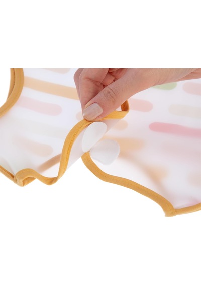 Leke Tutmaz Giymeli Önlük Pastel Şeritler Belirtilmemiş