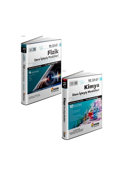 Aydın 2027 11. Sınıf Fizik + Kimya Ders Anlatım Fasikülleri Seti 2 Kitap Maarif Model