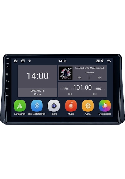 Ford Focus Android Multimedya Sistemi 2019-2022 Crv-4125xd