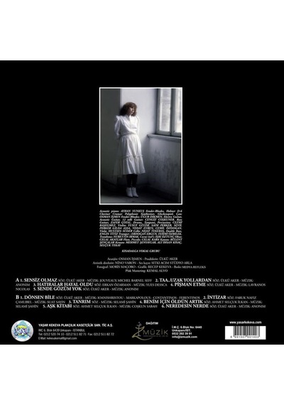 Nilüfer - Sensiz Olmaz Renkli Plak