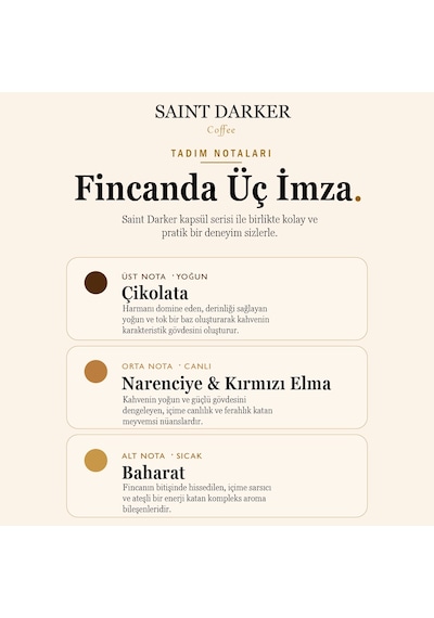 Saint Darker Inferno Kapsül Kahve