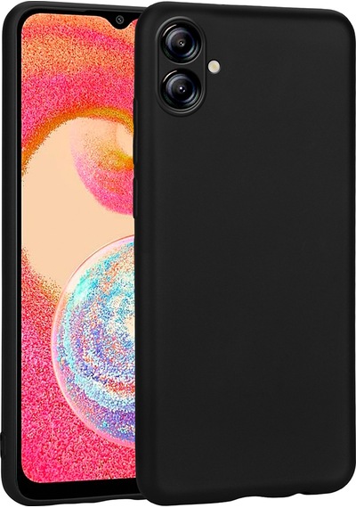 Zore Galaxy Uyumlu A04e Kılıf Premier Silikon Kapak - Siyah Siyah