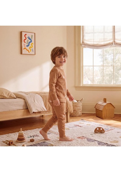 Owli Pijama Takımı 1.0 Tog Pawsy Kahve