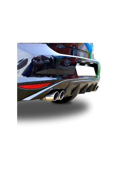 Volkswagen Golf 7 (2012-2016) Arka Tampon Eki - Difüzör (Plastik)